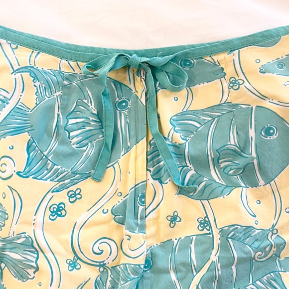 Lilly Pulitzer | Vintage Mini Skirt Fish Print - Picture 2 of 6